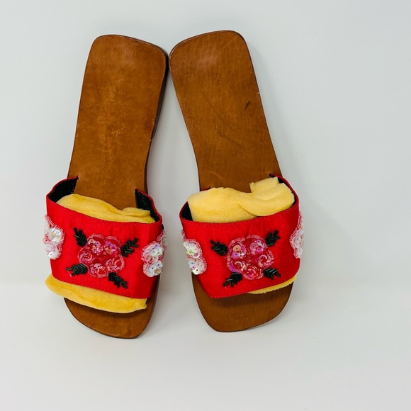 NWT Mystique Boutique Sandals Leather Size 6 - Picture 4 of 15